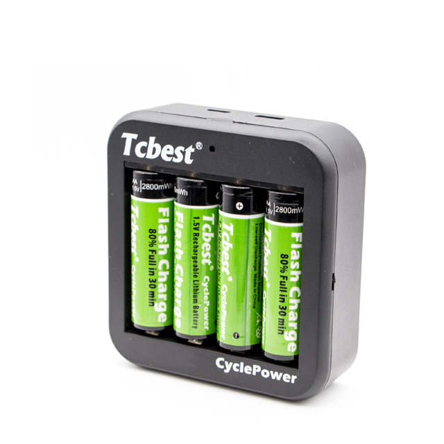 1,5 В литиевая батарея четырехканальное зарядное устройство