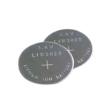 LIR2025/ Lithium Ion Button Cell/ 3.6V