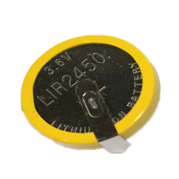LIR2450/ Lithium Ion Button Cell/ 3.6V