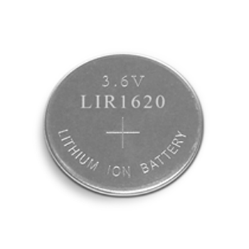 LIR1620/ Lithium Ion Button Cell/ 3.6V