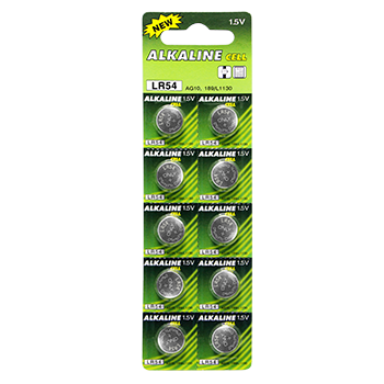 AG10/ Alkaline Button Cell/ 1.5V