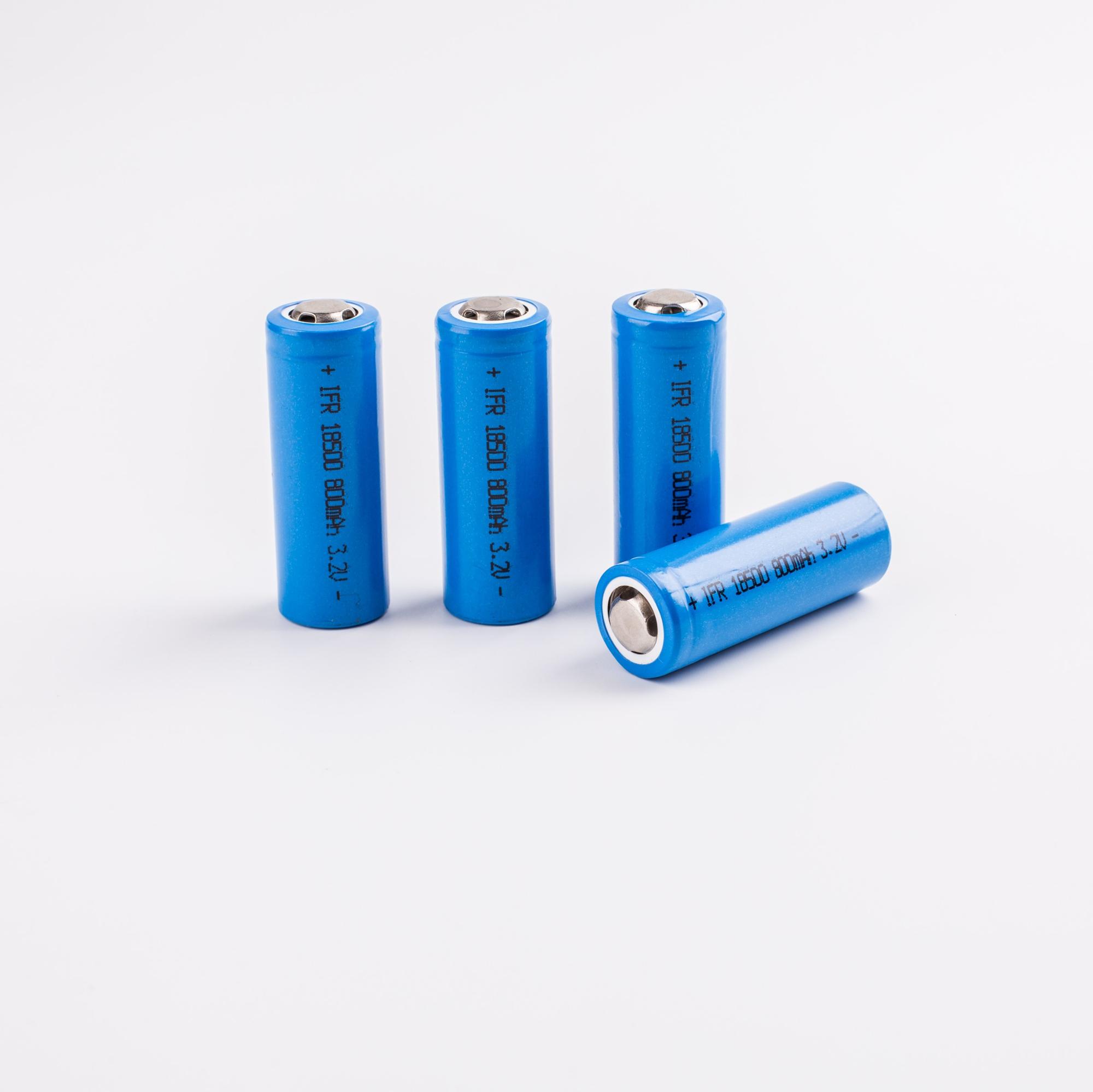 Li-FePO4 IFR18500 3.2V 900MAH