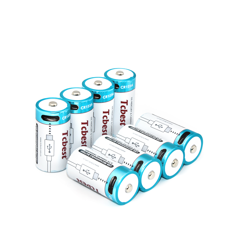 CR123A Type-C Lithium ion Battery