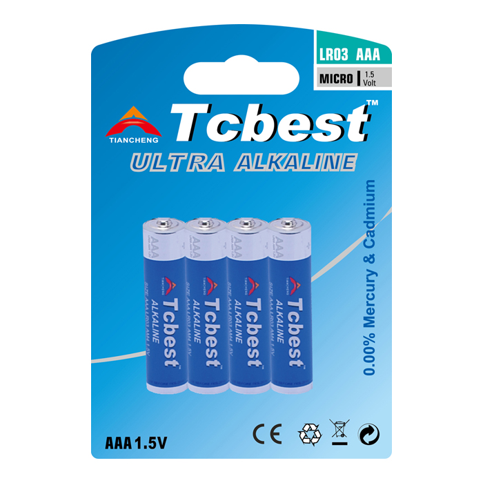 LR03 / AM4 / AAA / 1.5V