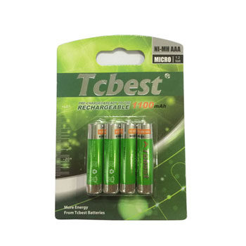 NI-MH-AAA 4粒卡装